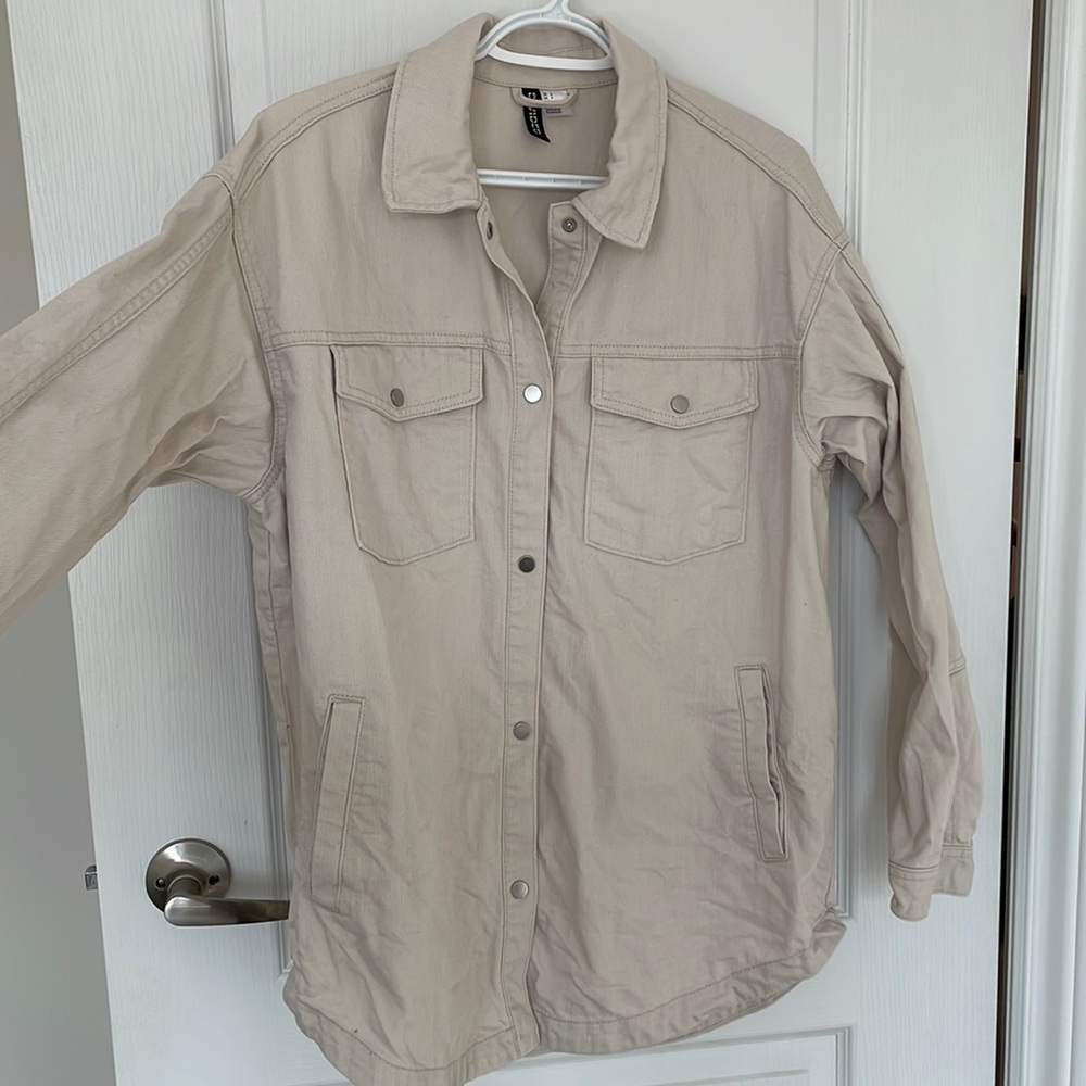 H& M Denim Shacket
